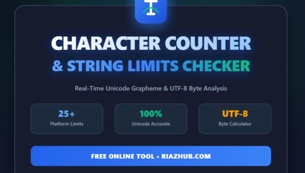 Character Counter & String Limits Checker