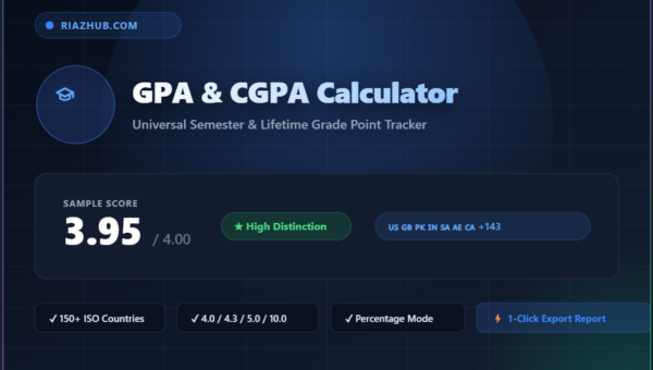 GPA CGPA Calculator