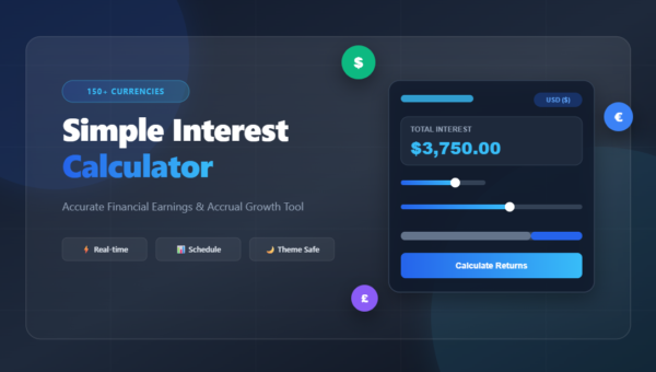 Simple Interest Calculator