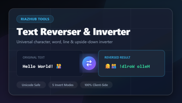 Text Reverser & String Inverter