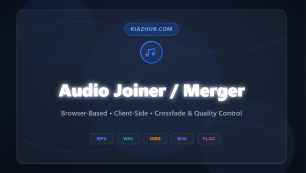 Audio Joiner / Merger