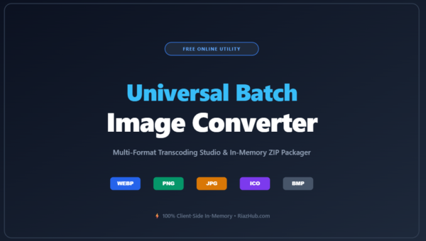 Batch Image Converter & Transcoding