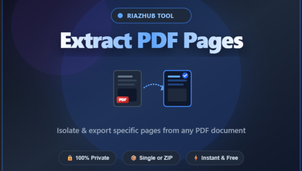 Extract PDF Pages