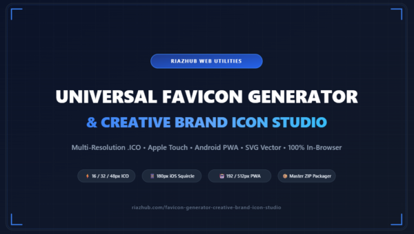 Favicon Generator & Creative Brand Icon Studio