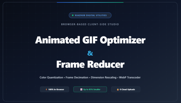 Animated GIF Optimizer & Frame Reducer
