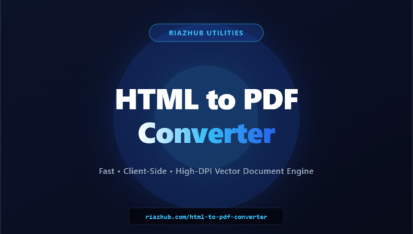HTML to PDF Converter