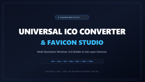 ICO Converter & Favicon Studio