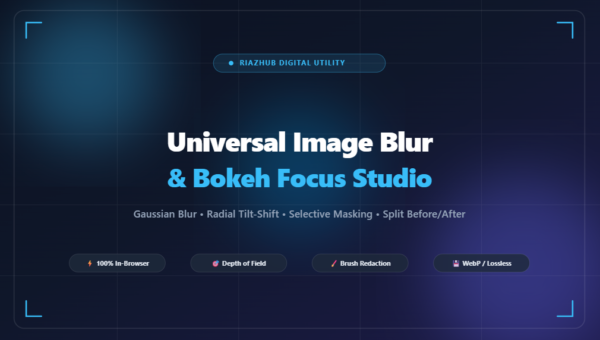 Image Blur & Bokeh Focus