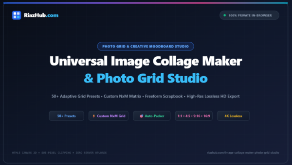 Image Collage Maker & Photo Grid Studio