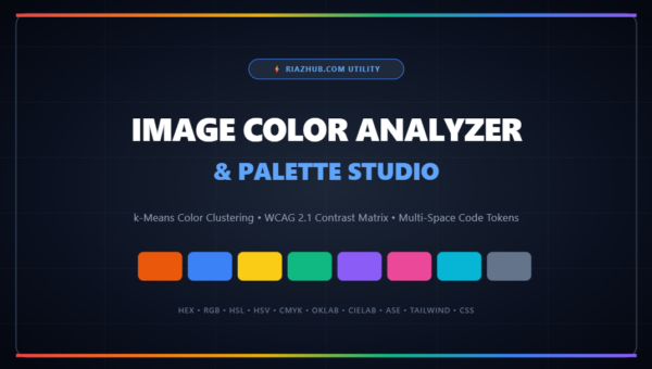 Image Color Analyzer & Palette