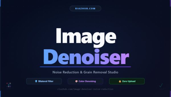 Image Denoiser & Noise Reduction