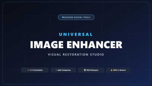 Image Enhancer & Visual Restoration Studio