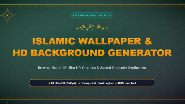 Islamic Wallpaper & HD Background Generator