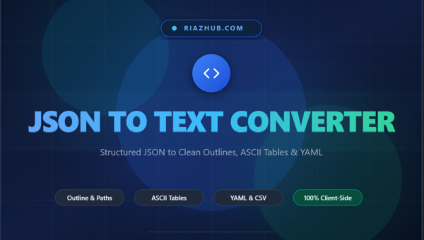 JSON to Text Converter