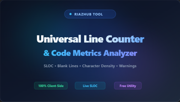 Line Counter & Code Metrics Analyzer