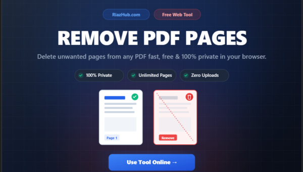 Remove PDF Pages