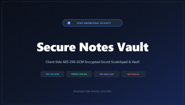 Secure Notes Vault
