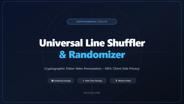 Line Shuffler & Randomizer