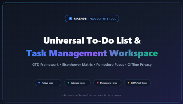 To-Do List & Productivity Planner