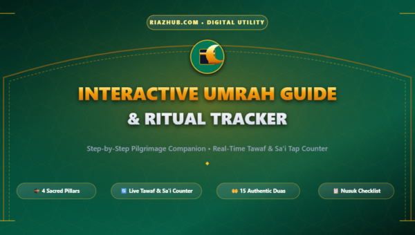 Interactive Umrah Guide & Ritual Tracker