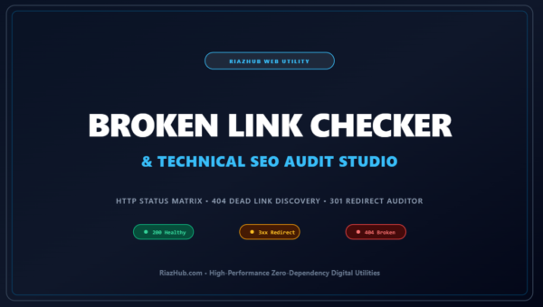 Broken Link Checker & Technical SEO Audit Studio
