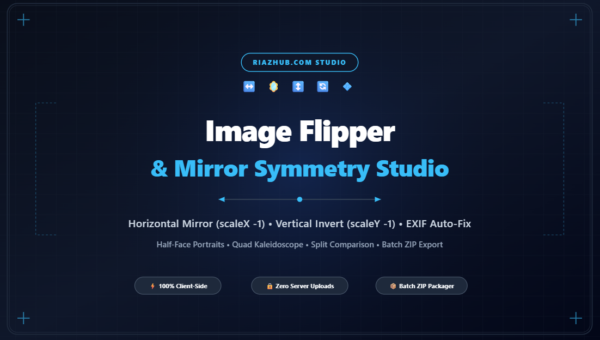 Image Flipper & Mirror Symmetry