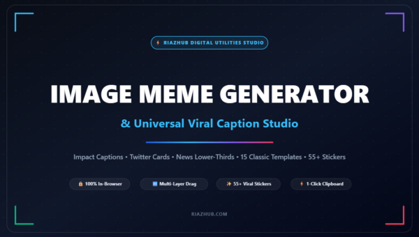 Image Meme Generator & Viral Caption
