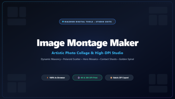 Image Montage Maker & Artistic Photo Collage