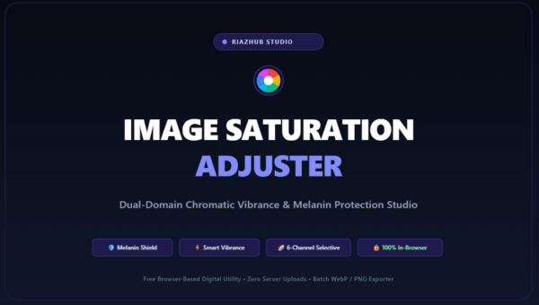 Image Saturation Adjuster & Chromatic Vibrance