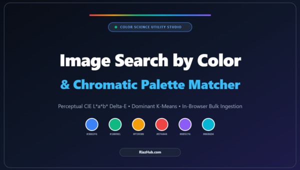 Image Search by Color & Chromatic Palette Matcher