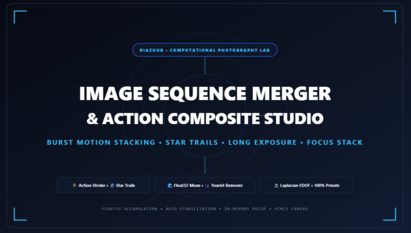 Image Sequence Merger & Action Composite