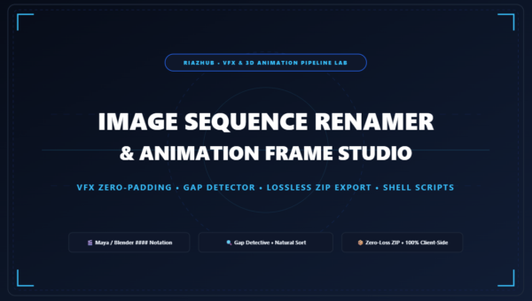 Image Sequence Renamer & Animation Frame