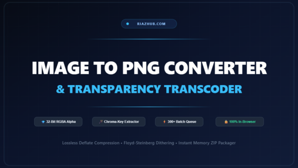 Image to PNG Converter & Transparency Transcoder