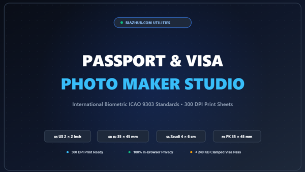 Passport & Visa Photo Maker