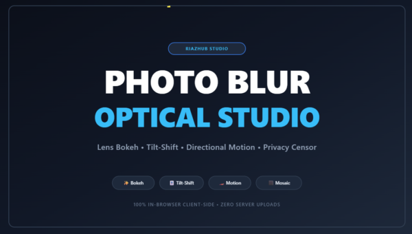 Photo Blur & Optical Depth-of-Field