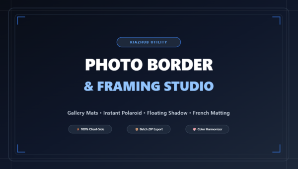 Photo Border & Framing Studio
