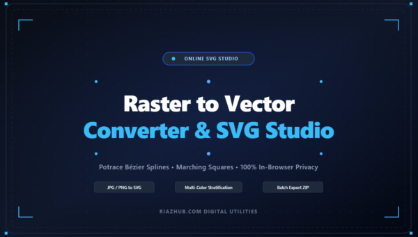Raster to Vector Converter & SVG Vectorization