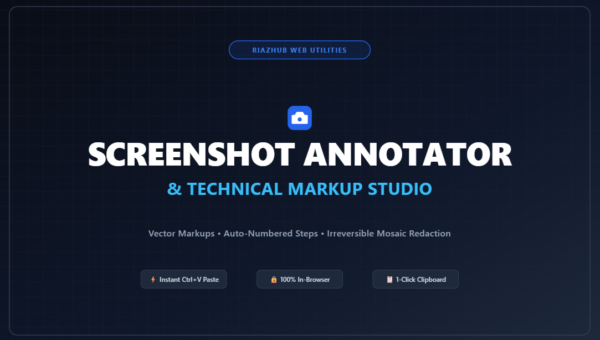 Screenshot Annotator & Technical Markup