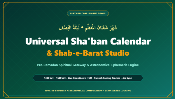Sha’ban Calendar, Shab-e-Barat & Pre-Ramadan Spiritual