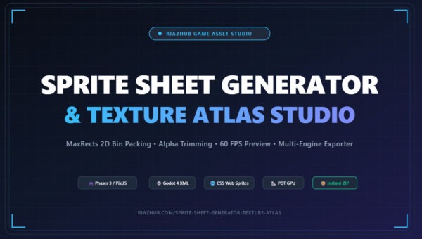 Sprite Sheet Generator & Texture Atlas
