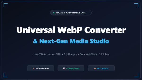 WebP Converter & Next-Gen Media