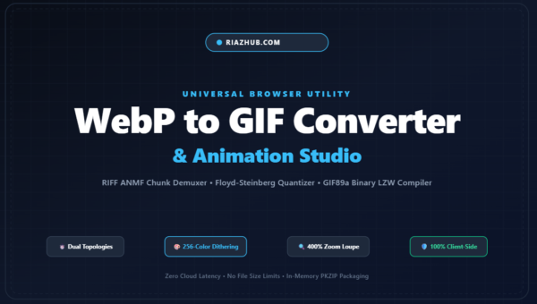 WebP to GIF Converter & Animation