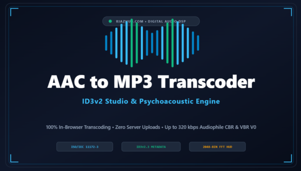 AAC to MP3 Transcoder & ID3v2 Studio