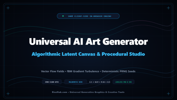 AI Art Generator & Procedural Studio