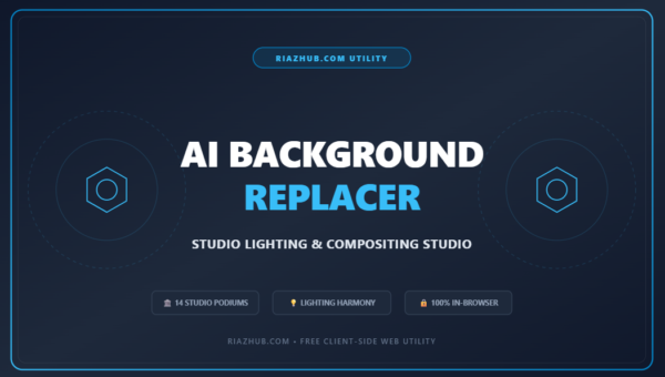 AI Background Replacer, Studio Lighting & Compositing Studio