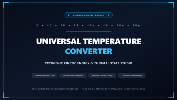 Temperature Converter, Cryogenic Kinetic Energy & Thermal State