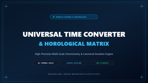 Time Converter & Horological Matrix